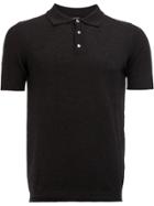 Roberto Collina Classic Polo Shirt - Black