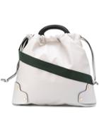 Marni - Ring Handle Crossbody Bag - Women - Leather - One Size, Grey, Leather