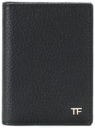 Tom Ford Brand Embossed Cardholder - Black
