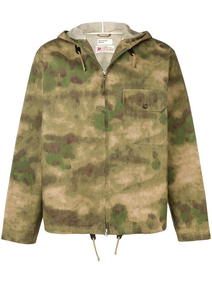 Universal Works Digi Camo Fistral Jacket - Green