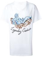 Alexander Mcqueen Legendary Creature Embroidered T-shirt