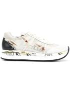 White Premiata Air Force Sneakers