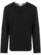 Comme Des Garçons Shirt Two-tone Jumper - Black