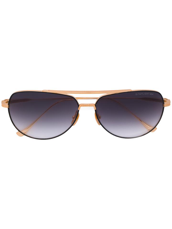 Dita Eyewear Flight 004 Aviator Sunglasses - Blue