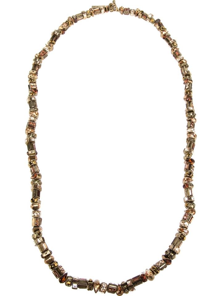 Rodrigo Otazu Long Crystal Bead Necklace