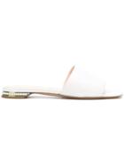 Nicholas Kirkwood Casati Pearl Slides - White