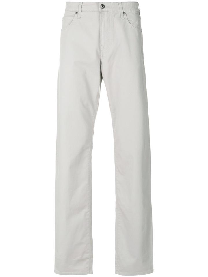 Armani Jeans Slim-fit Chinos - Grey