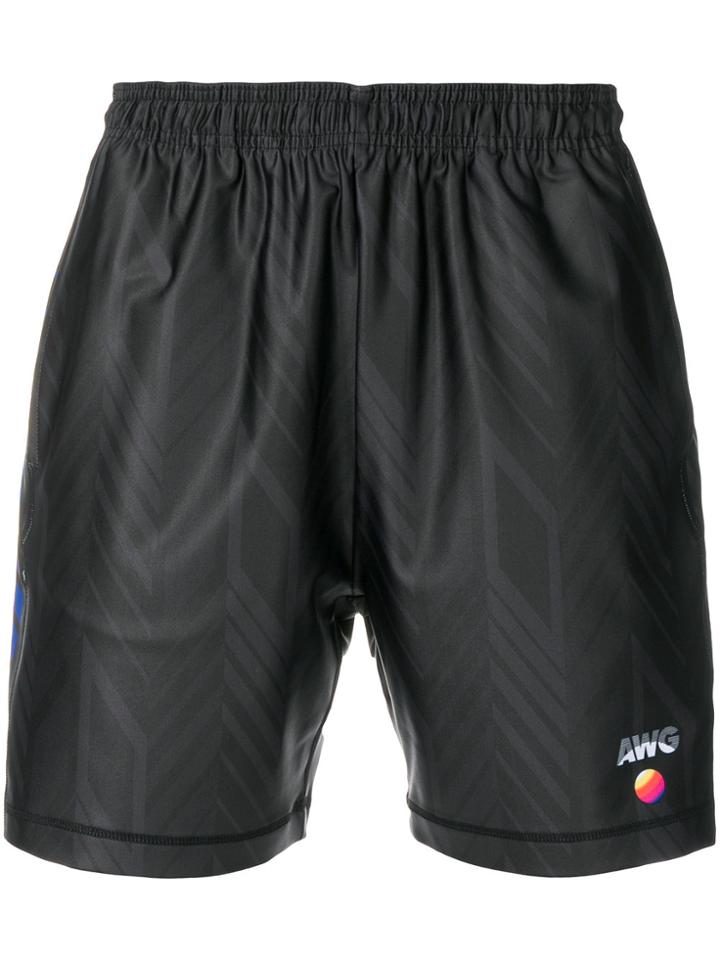 Alexander Wang Casual Logo Shorts - Black