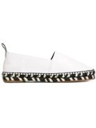 Proenza Schouler Classic Espadrilles, Women's, Size: 36, White, Leather/cotton