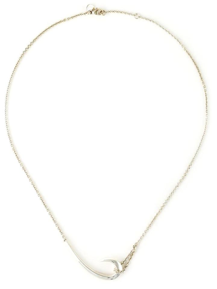 Shaun Leane 'hook' Necklace, Metallic