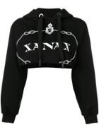 Omc Xanax Printed Hoodie - Black