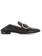 Bally Side Buckle Loafers - Black