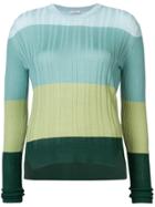 Tome Colour-block Fitted Sweater - Multicolour
