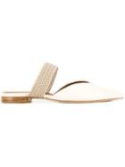 Malone Souliers Maisie Mules - White