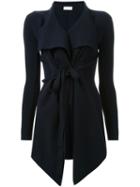 Scanlan Theodore Belted Draped Front Jacket
