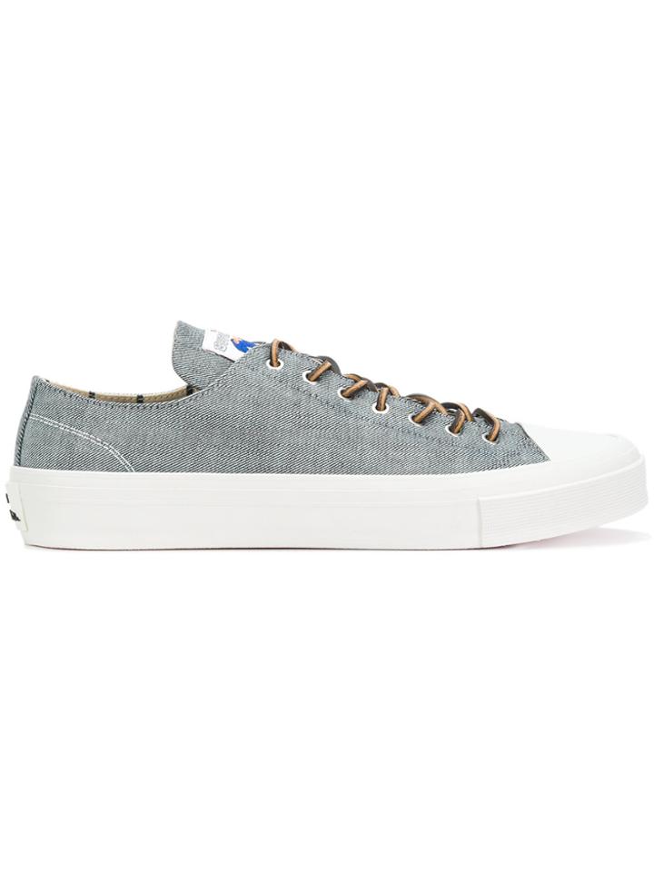 Ps By Paul Smith Nolan Denim Sneakers - Grey
