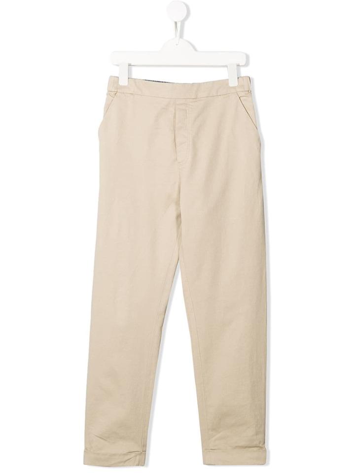 Bonpoint Elasticated Chinos - Neutrals