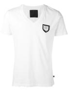 Philipp Plein - Logo Plaque T-shirt - Men - Cotton - L, White, Cotton