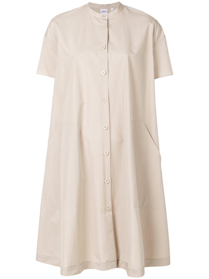 Aspesi Swing Dress - Nude & Neutrals