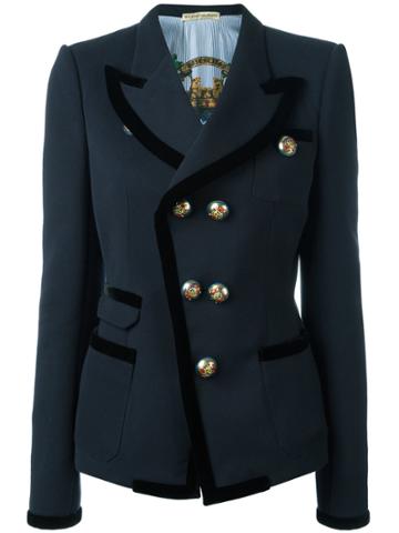 Balenciaga Vintage Double Breasted Jacket - Blue