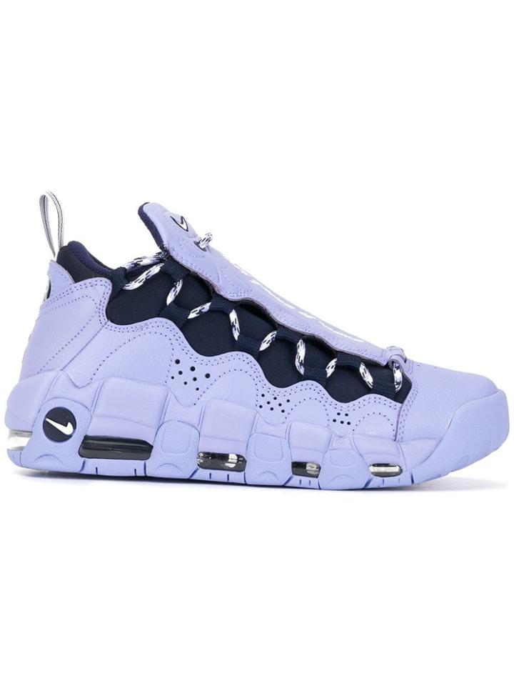 Nike Air More Money Sneakers - Purple