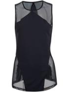 Cushnie Et Ochs 'vesta' Tank Top, Women's, Size: Large, Black, Nylon/spandex/elastane