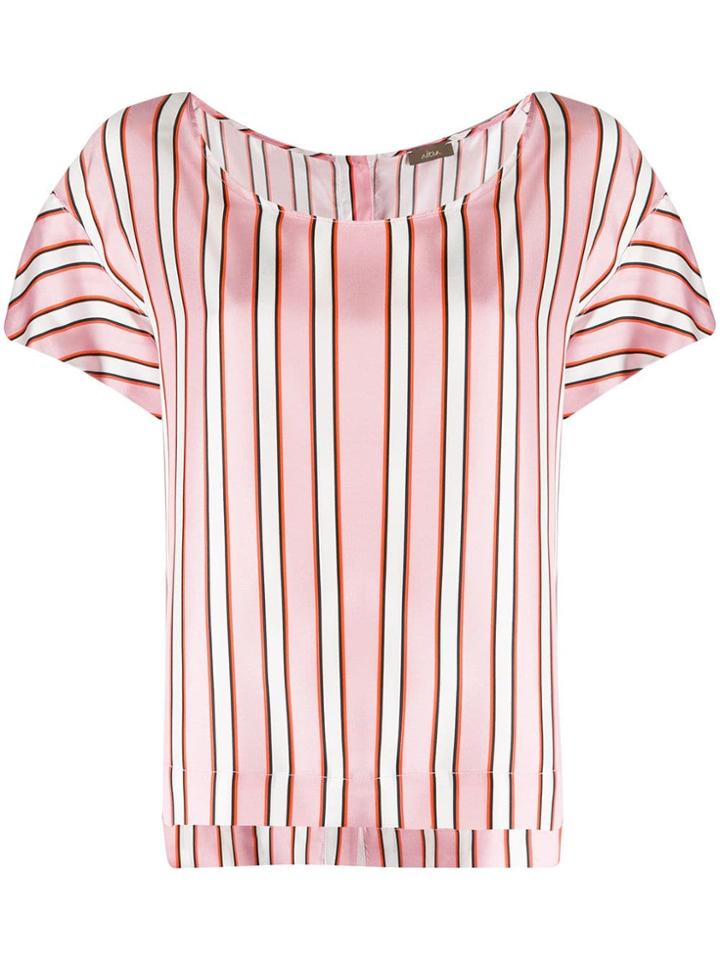 Altea Striped Blouse - Pink