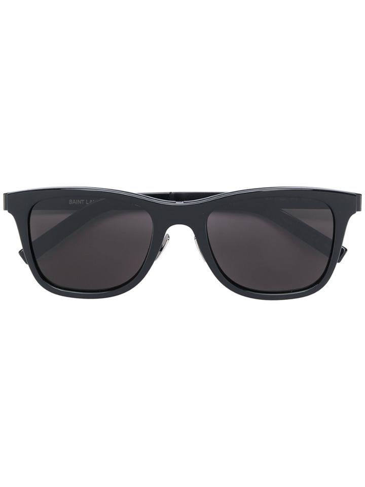 Saint Laurent Eyewear Rectangle Sunglasses - Black