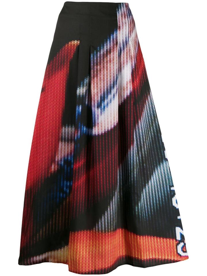 Études Country Colin A-line Skirt - Black