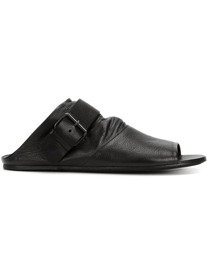 Marsèll Arsella Sandals, Men's, Size: 44, Black, Calf Leather/goat Skin/leather