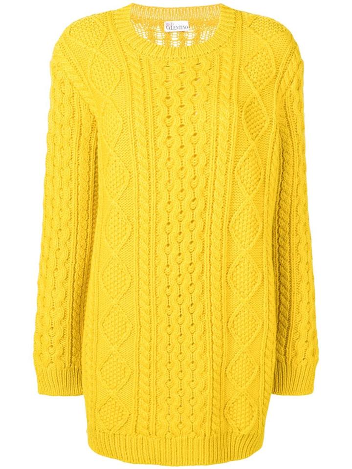 Red Valentino Qr0kc1e4454g74 - Yellow & Orange