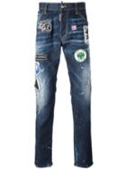Dsquared2 Cool Guy Patch Jeans - Blue