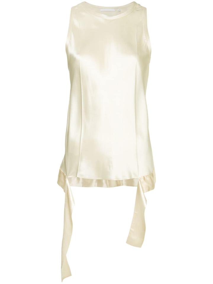 Helmut Lang Draped Tank Top - White