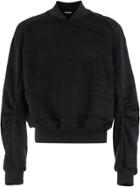 Moohong Layered Sweater - Black