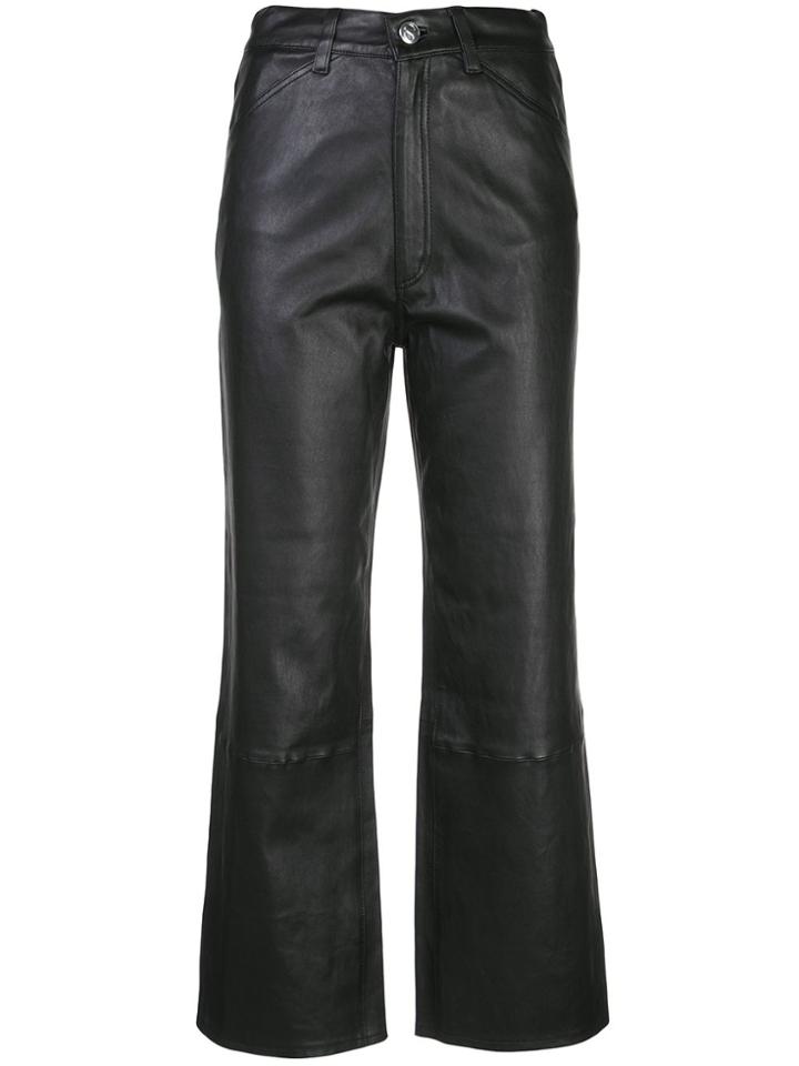 Sprwmn Straight-leg Trousers - Black