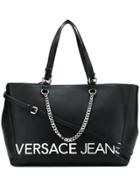 Versace Jeans Large Tote Bag - Black