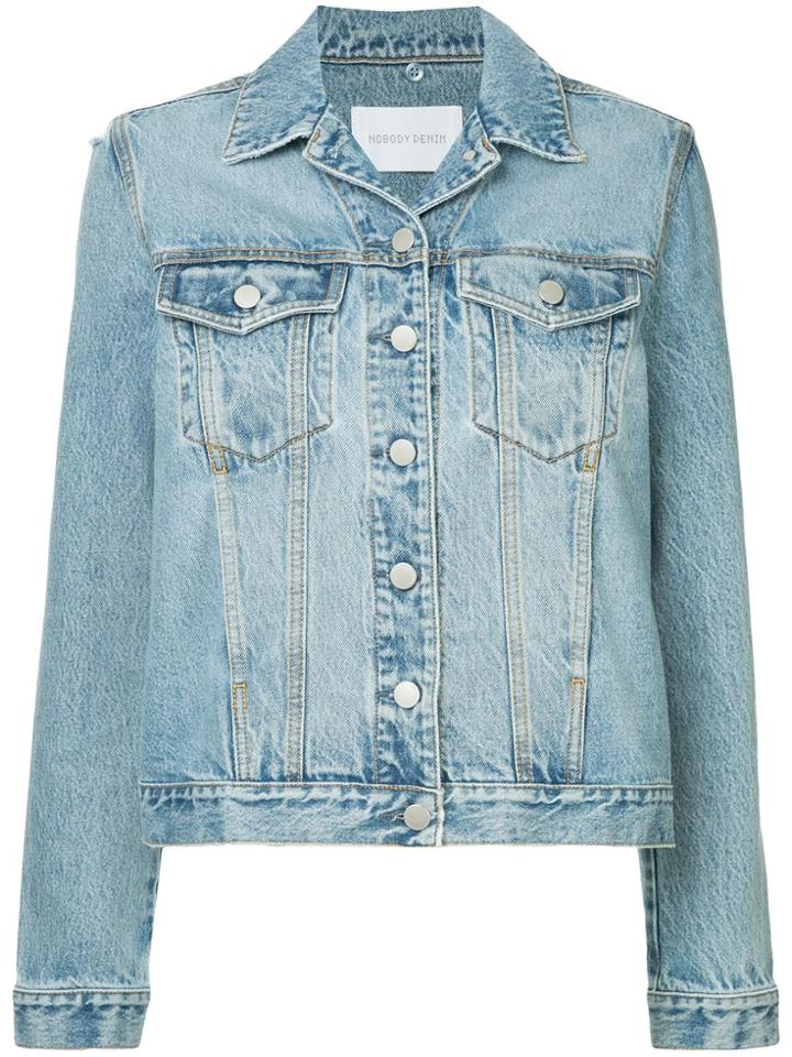 Nobody Denim Fleur Denim Jacket - Blue