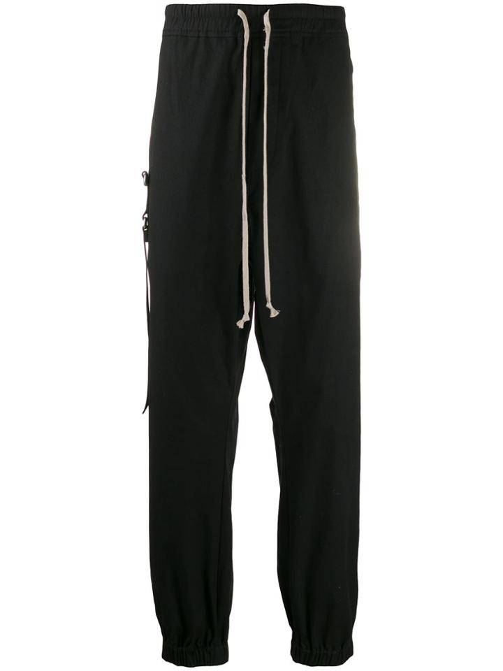 Rick Owens Dropped Crotch Sweat Pants - Black