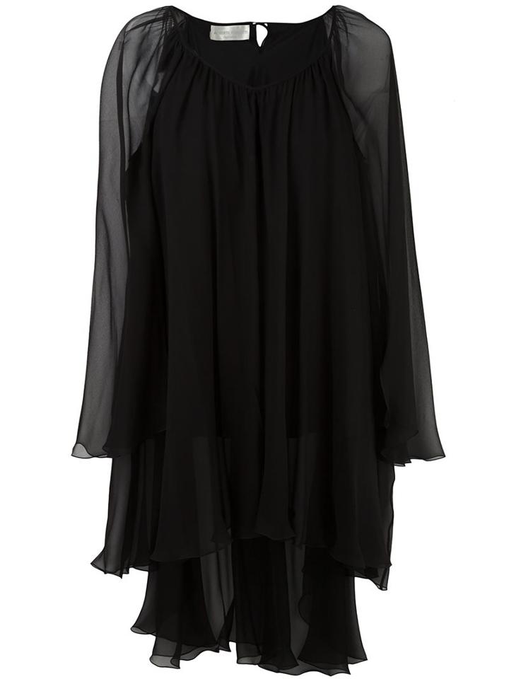 Alberta Ferretti Flared Loose Fit Top