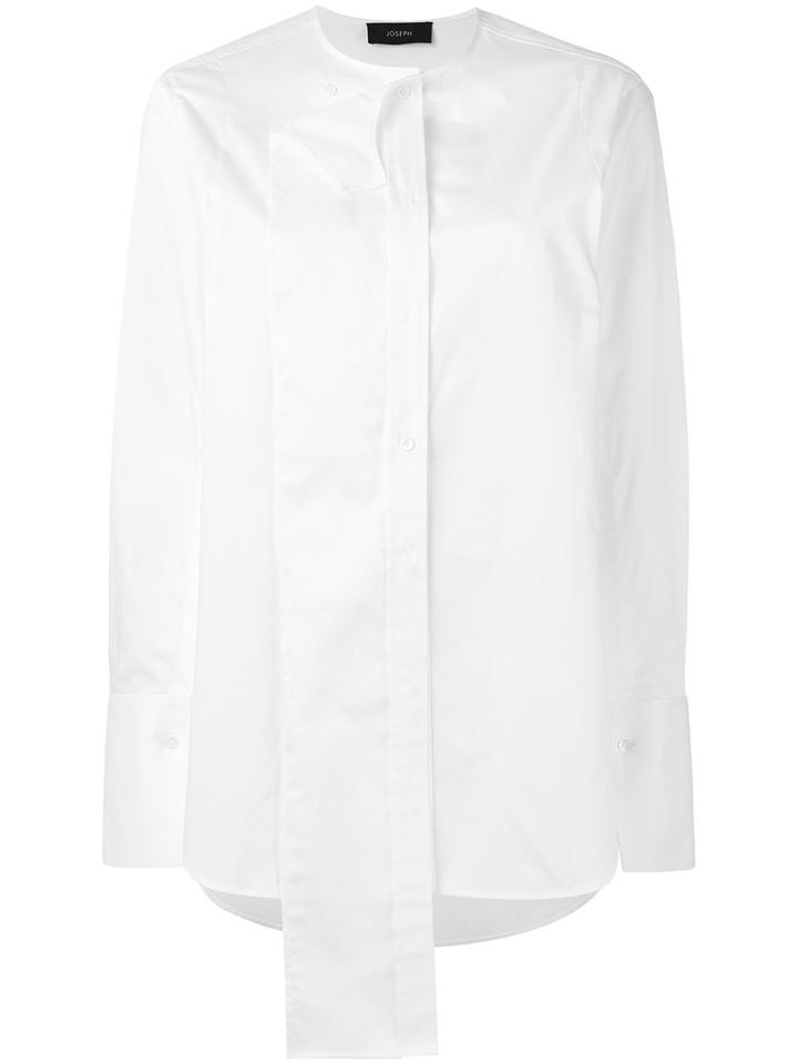 Joseph - Placket Detail Shirt - Women - Cotton - 36, White, Cotton