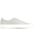 Common Projects Perforated Achilles Retro Sneakers - Grey