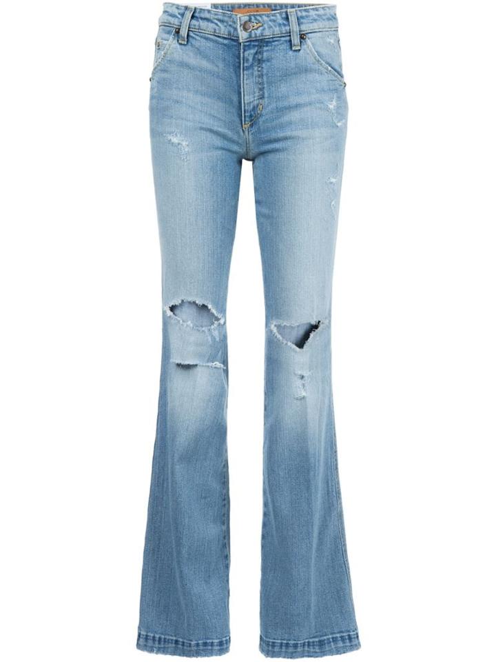 Joe S Jeans The Wasteland Flare Jeans, Women's, Size: 29, Blue, Cotton/spandex/elastane