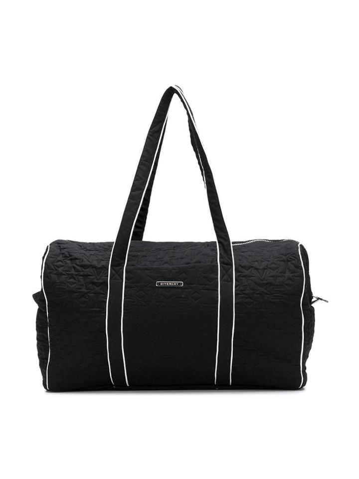 Givenchy Kids Star Quilted Changing Bag - Black