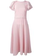 Goat - Dionne Dress - Women - Polyester/acetate/wool - 6, Pink/purple, Polyester/acetate/wool