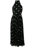Zimmermann Polka Dot Pleated Dress - Black