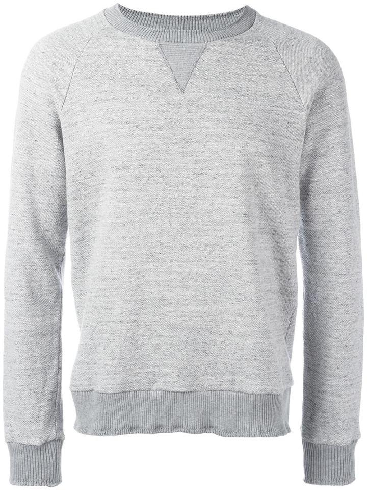 Blue Blue Japan Loopback Jersey Sweatshirt, Men's, Size: Xl, Grey, Cotton