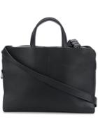 Isaac Reina Top Zipped Messenger Bag - Blue