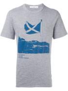 Golden Goose Deluxe Brand Scottish Flag Print T-shirt