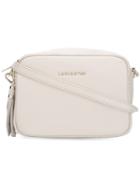 Lancaster Logo Plaque Satchel, Women's, Nude/neutrals, Leather