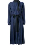 Sport Max Code Odeon Pleated Dress - Blue